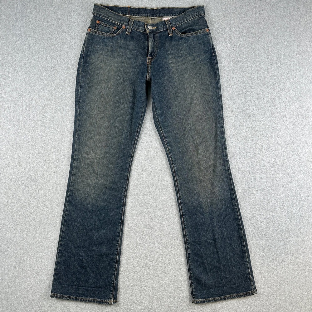 Vintage Y2K Lucky Brand Jeans Womens 8/29 Blue Soho Mid Rise Flare Regular Denim